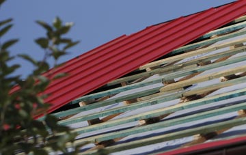 Gore Pit corrugated roofing costs